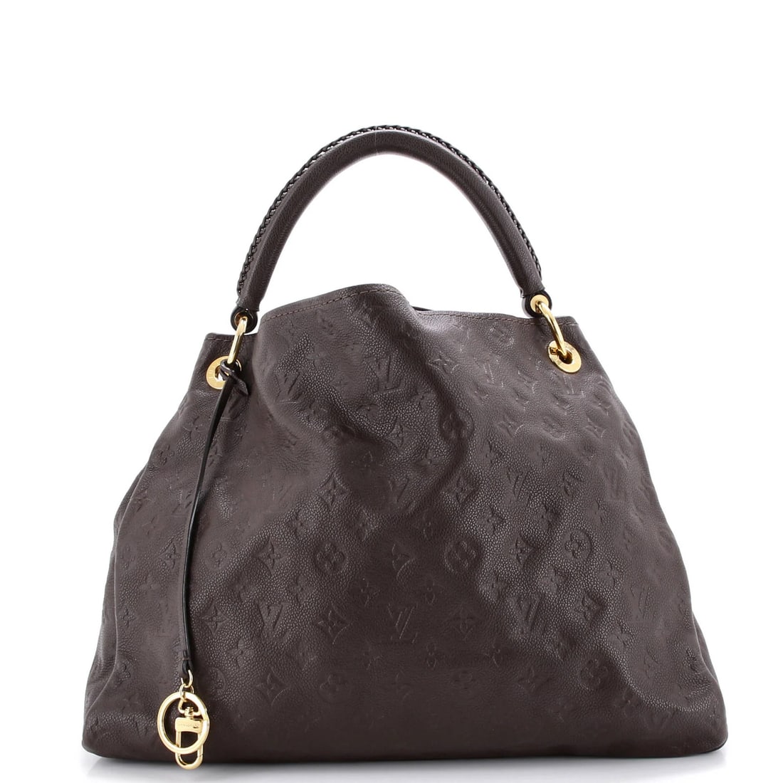 Louis Vuitton Artsy Handbag - Monogram Empreinte Leather MM: Louis Vuitton Artsy Handbag - Monogram Empreinte Leather MM Experience the timeless elegance of Louis Vuitton's iconic Artsy Handbag, boasting the signature Monogram Empreinte Leather MM in rich