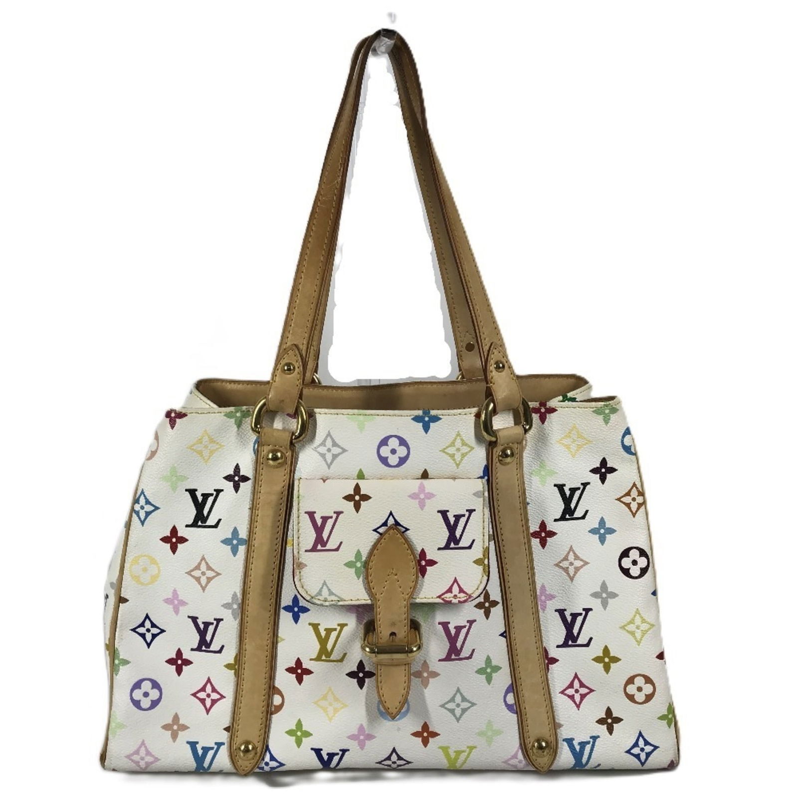 Louis Vuitton Monogram Multicolore Tote Bag: Louis Vuitton Monogram Multicolore Tote Bag Own the iconic style of Louis Vuitton with this stunning Monogram Multicolore Tote Bag, boasting the brand's signature bold and colorful monogram pattern