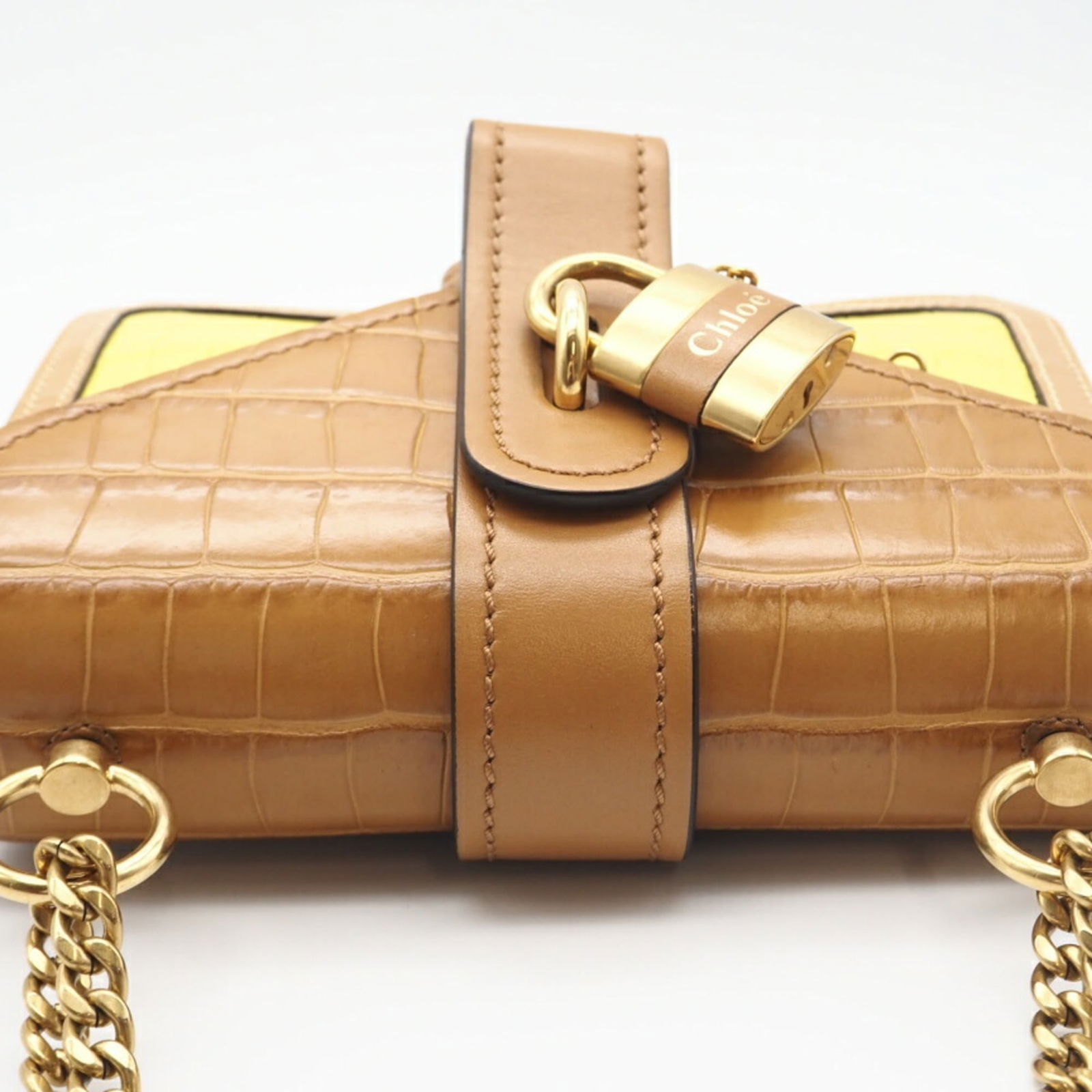 Leather Chlo Shoulder Bag - 8