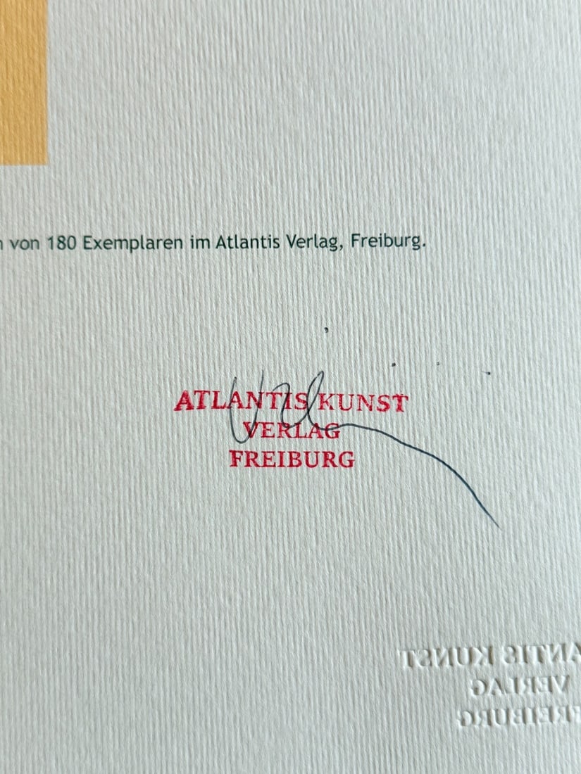 Numbered - Eduardo Chillida Lithograph - 12