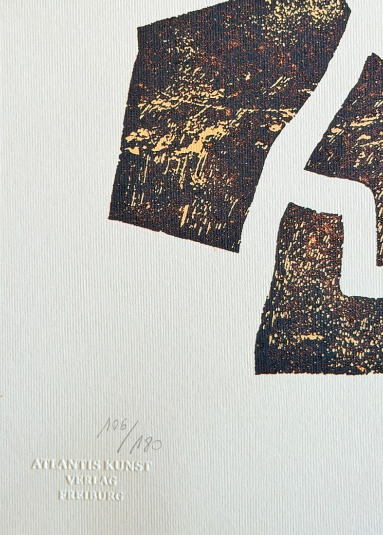 Numbered - Eduardo Chillida Lithograph - 8