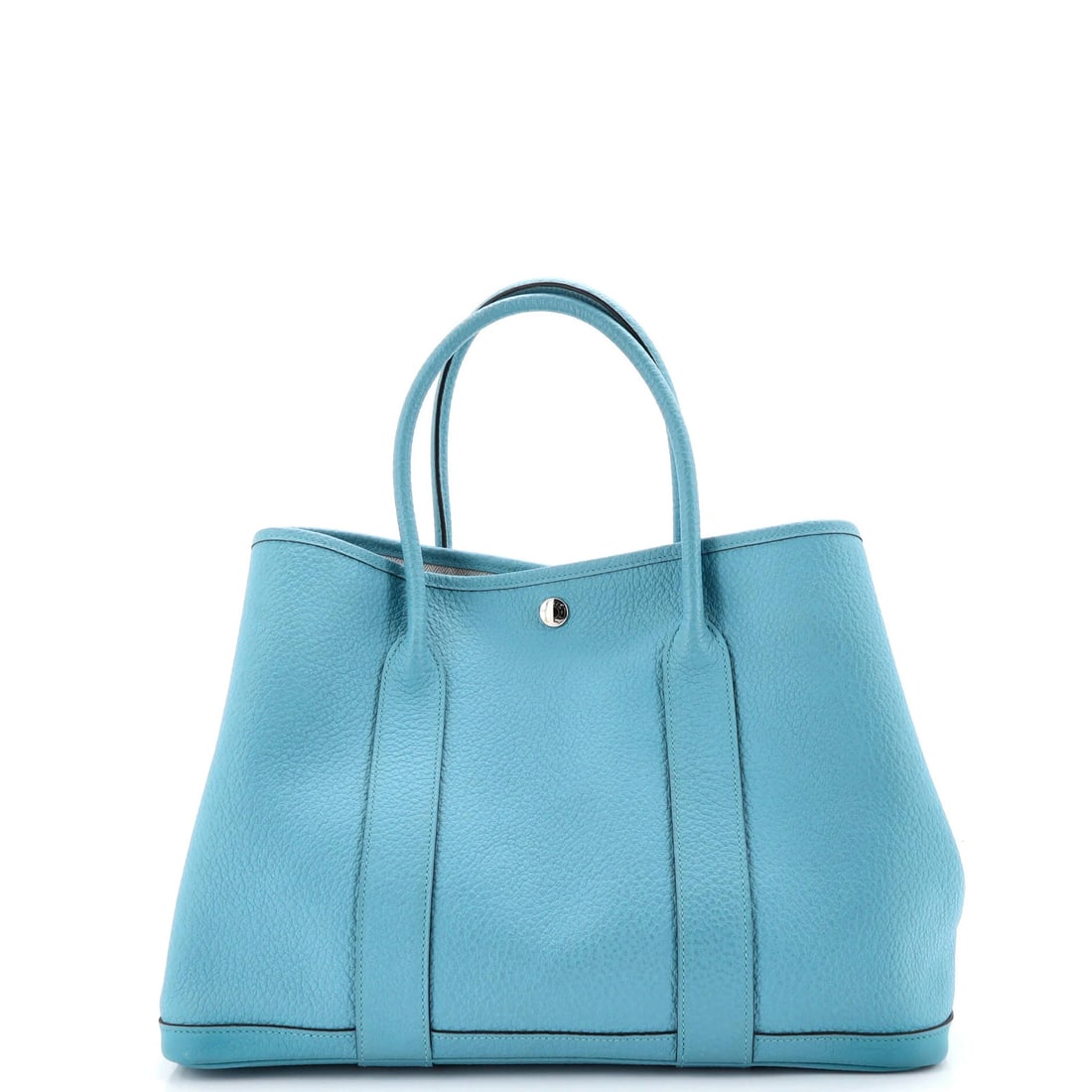 Hermes Garden Party Tote in Leather, 36: Hermes Garden Party Tote in Leather, 36 The iconic Hermes Garden Party Tote in leather is a timeless piece that exudes effortless elegance. With its classic design, spacious interior, and durable
