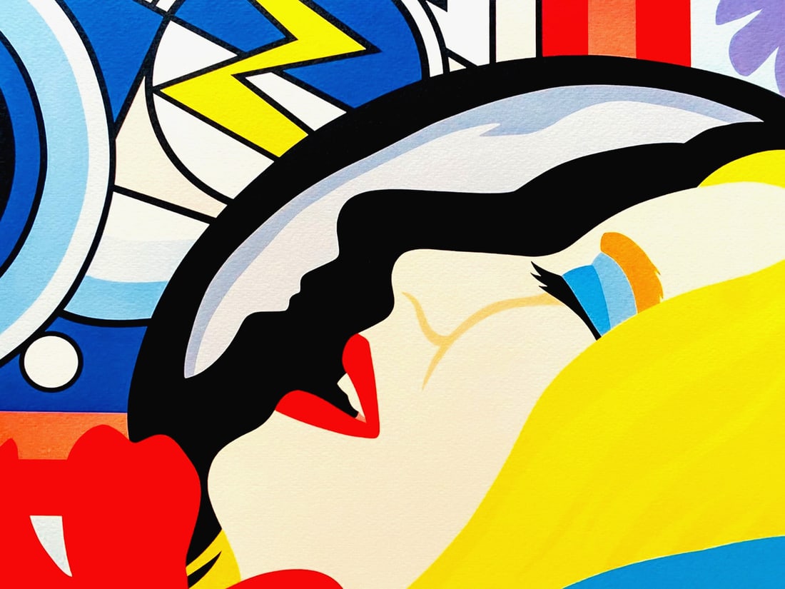 Numbered Tom Wesselmann Lithograph Handmade Op - 2