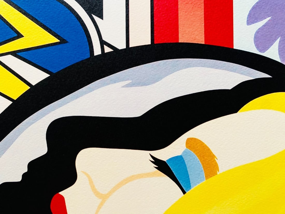 Numbered Tom Wesselmann Lithograph Handmade Op - 5