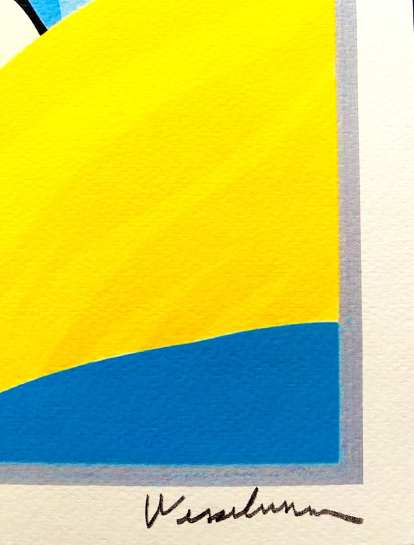 Numbered Tom Wesselmann Lithograph Handmade Op - 7