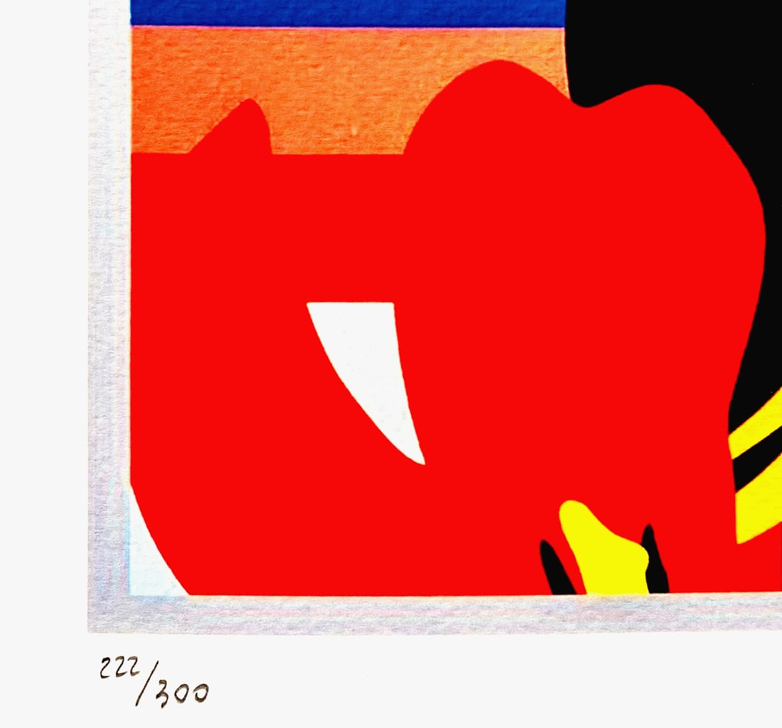 Numbered Tom Wesselmann Lithograph Handmade Op - 8