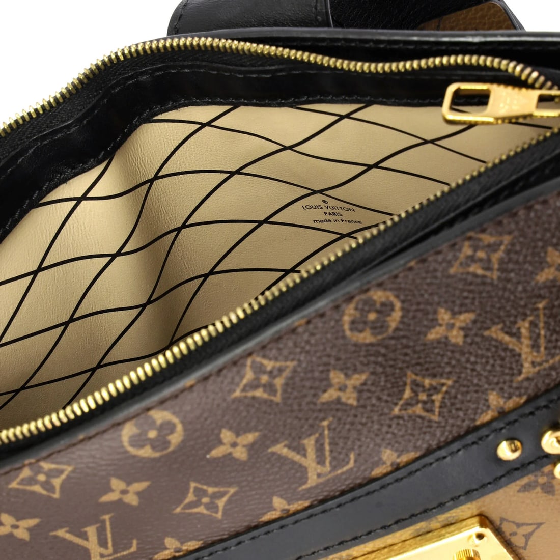 Louis Vuitton Reverse Monogram Canvas Trunk Clutch - 6