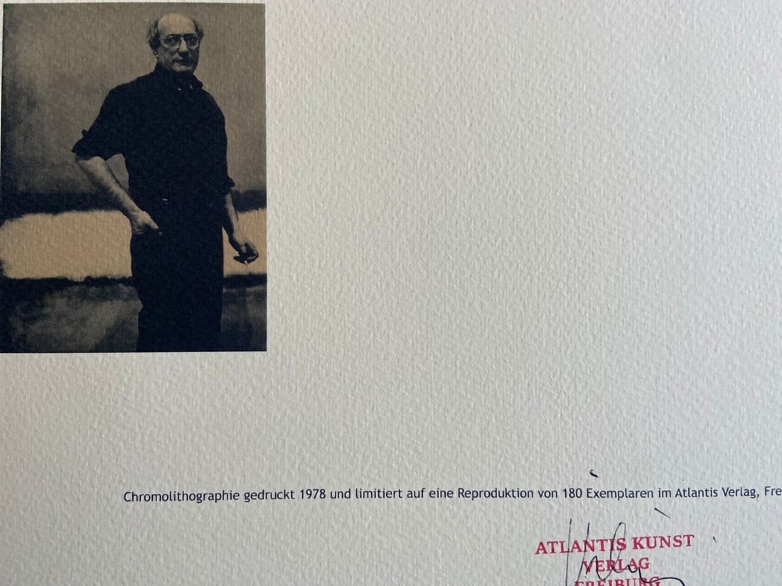 Mark Rothko Lithograph #180 (Op Numbered) - 9