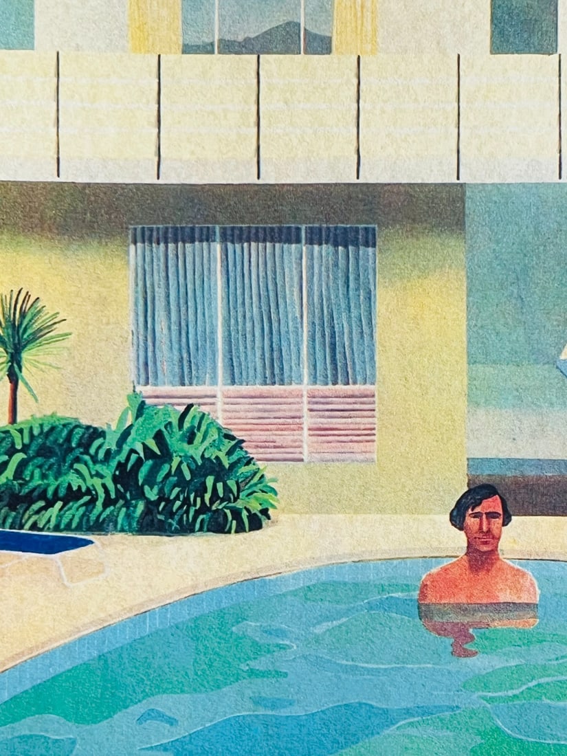 Numbered David Hockney Lithograph - 4