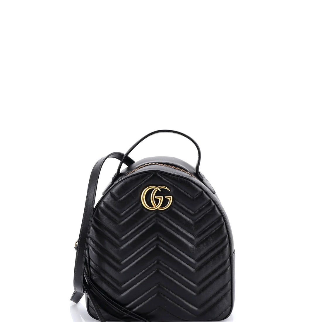 Gucci GG Marmont Matelasse Leather Small Backpack: Gucci GG Marmont Matelasse Leather Small Backpack The Gucci GG Marmont Matelasse Leather Small Backpack is a sleek and sophisticated accessory perfect for adding a touch of luxury to any outfit. With