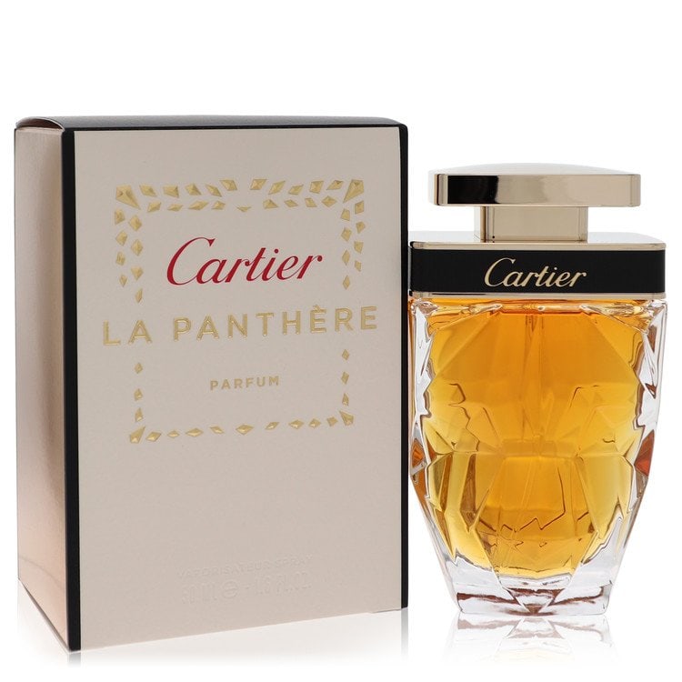 Cartier La Panthere Perfume by Cartier Parfum Spray: Cartier La Panthere Perfume by Cartier Parfum Spray Experience the timeless elegance of Cartier La Panthere, a sophisticated parfum spray that embodies the essence of femininity and refinement. This 1