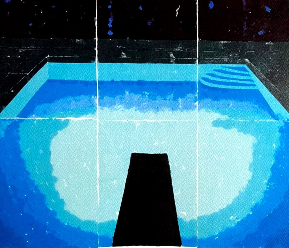 David Hockney Midnight Lithograph - 3