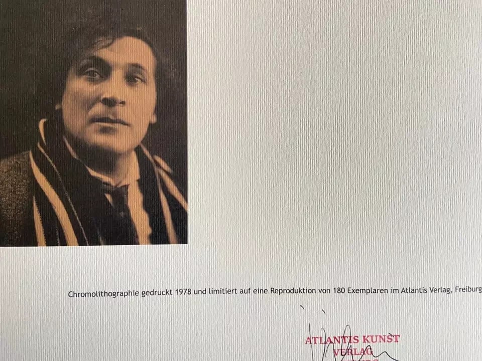 Marc Chagall Lithograph, Numbered Collection Stamp - 11