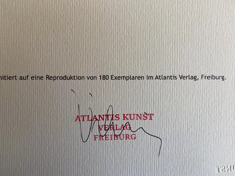 Marc Chagall Lithograph, Numbered Collection Stamp - 12