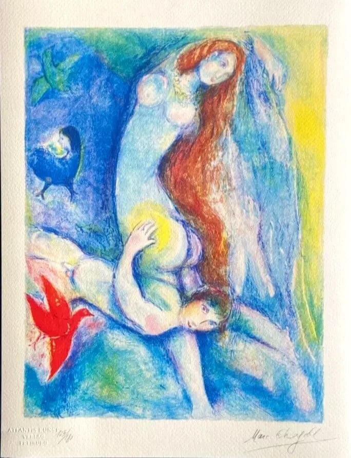 Marc Chagall Lithograph (Numbered)
