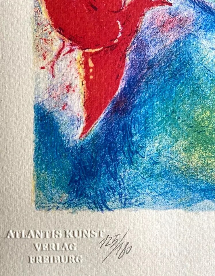 Marc Chagall Lithograph (Numbered) - 9