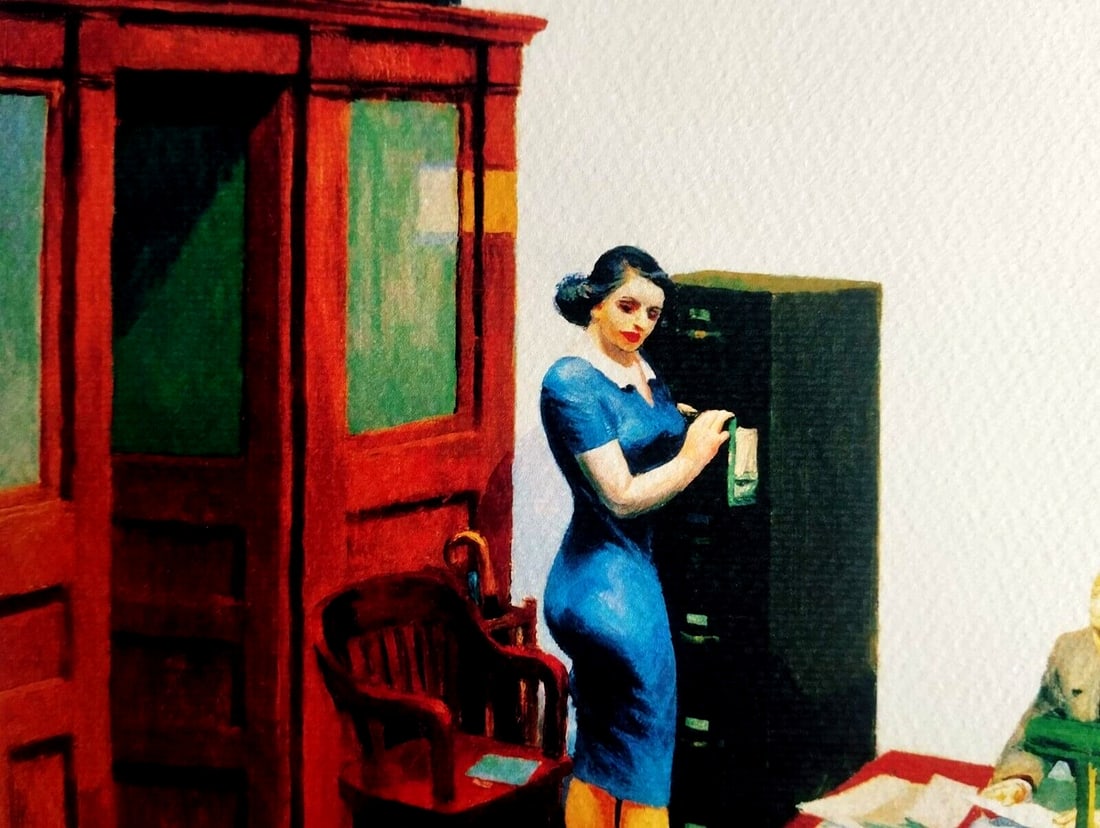 Numbered Edward Hopper Lithograph - 4