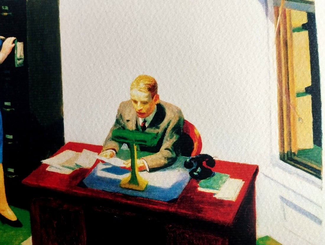 Numbered Edward Hopper Lithograph - 5