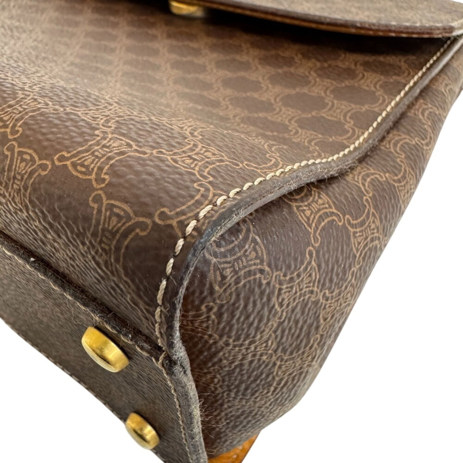 Celine Leather Handbag - 4