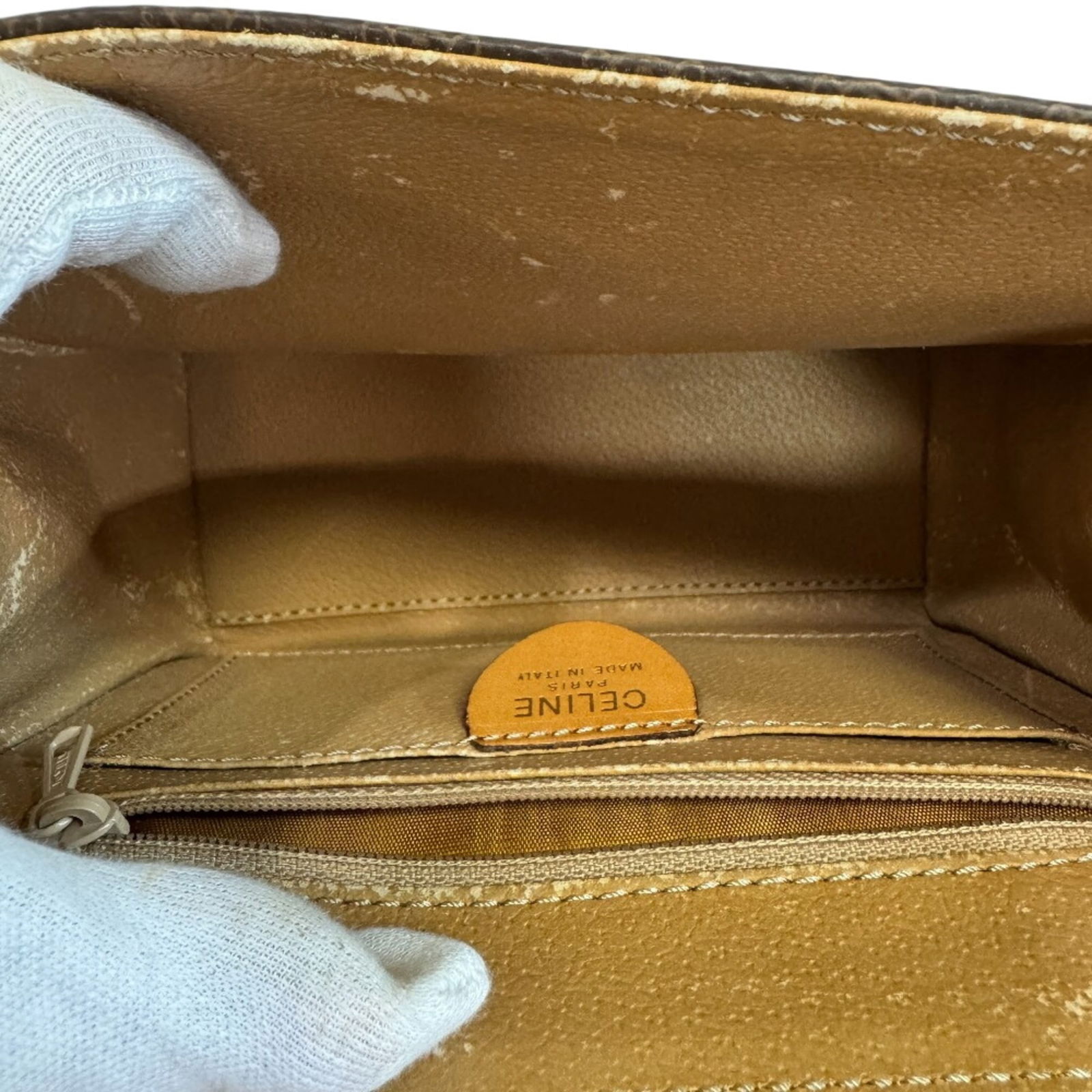 Celine Leather Handbag - 9