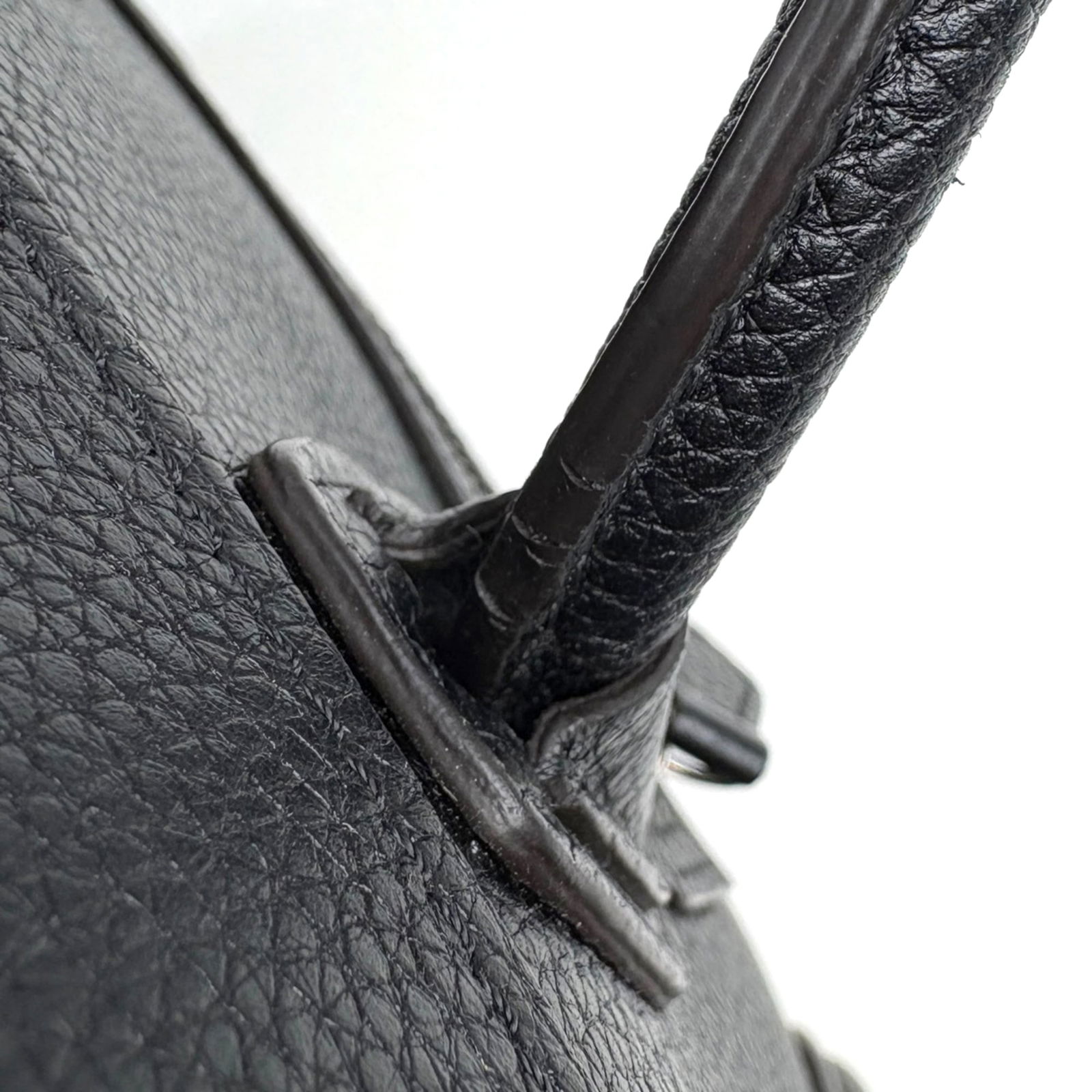 Celine Leather Shoulder Bag - 4