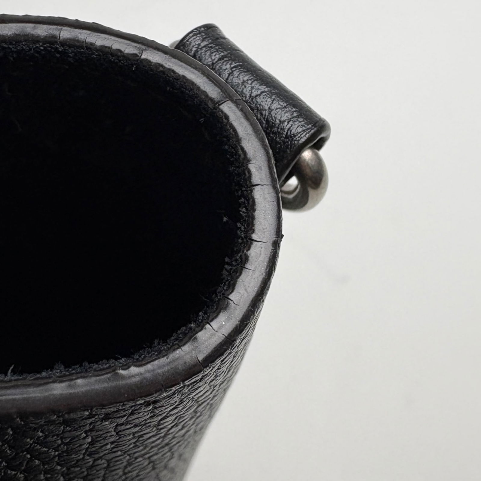 Celine Leather Shoulder Bag - 5