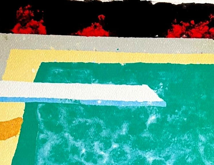 Lithograph: numbered limited - David Hockney - 4