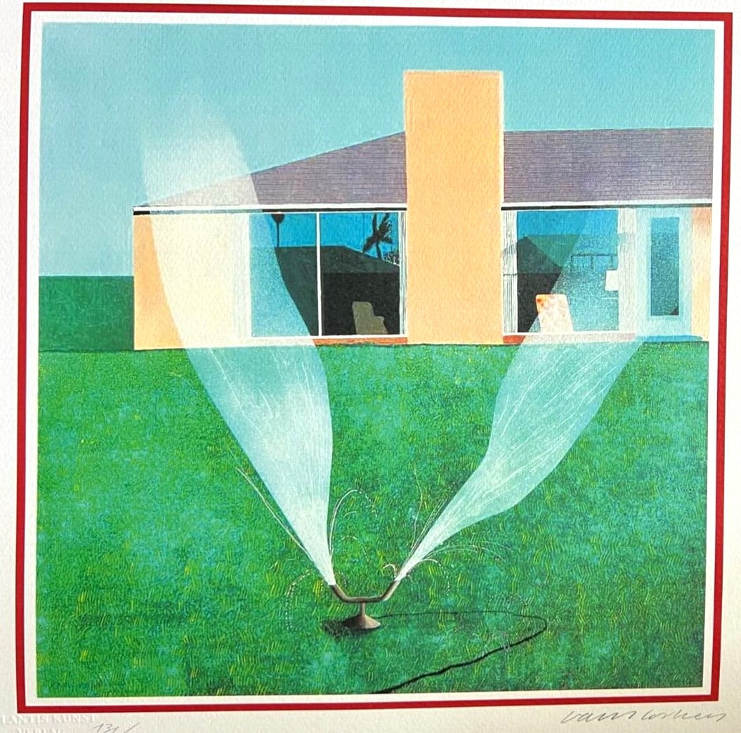 Lithograph David Hockney - 2