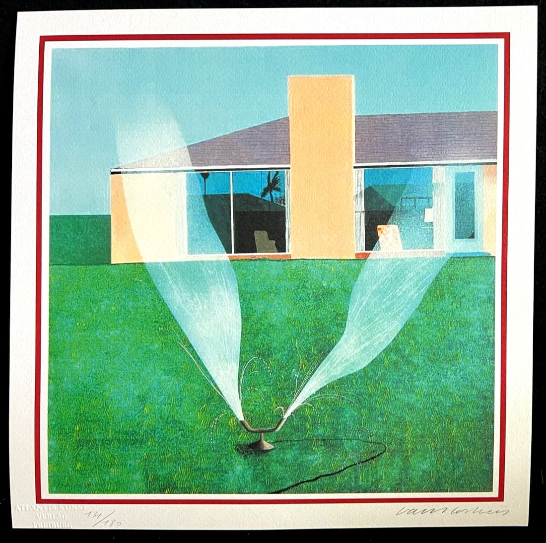 Lithograph David Hockney - 3