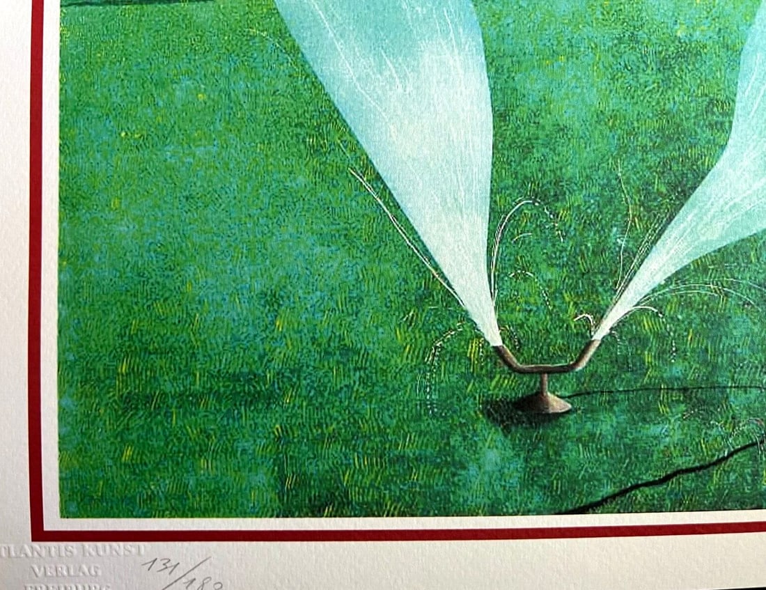 Lithograph David Hockney - 7