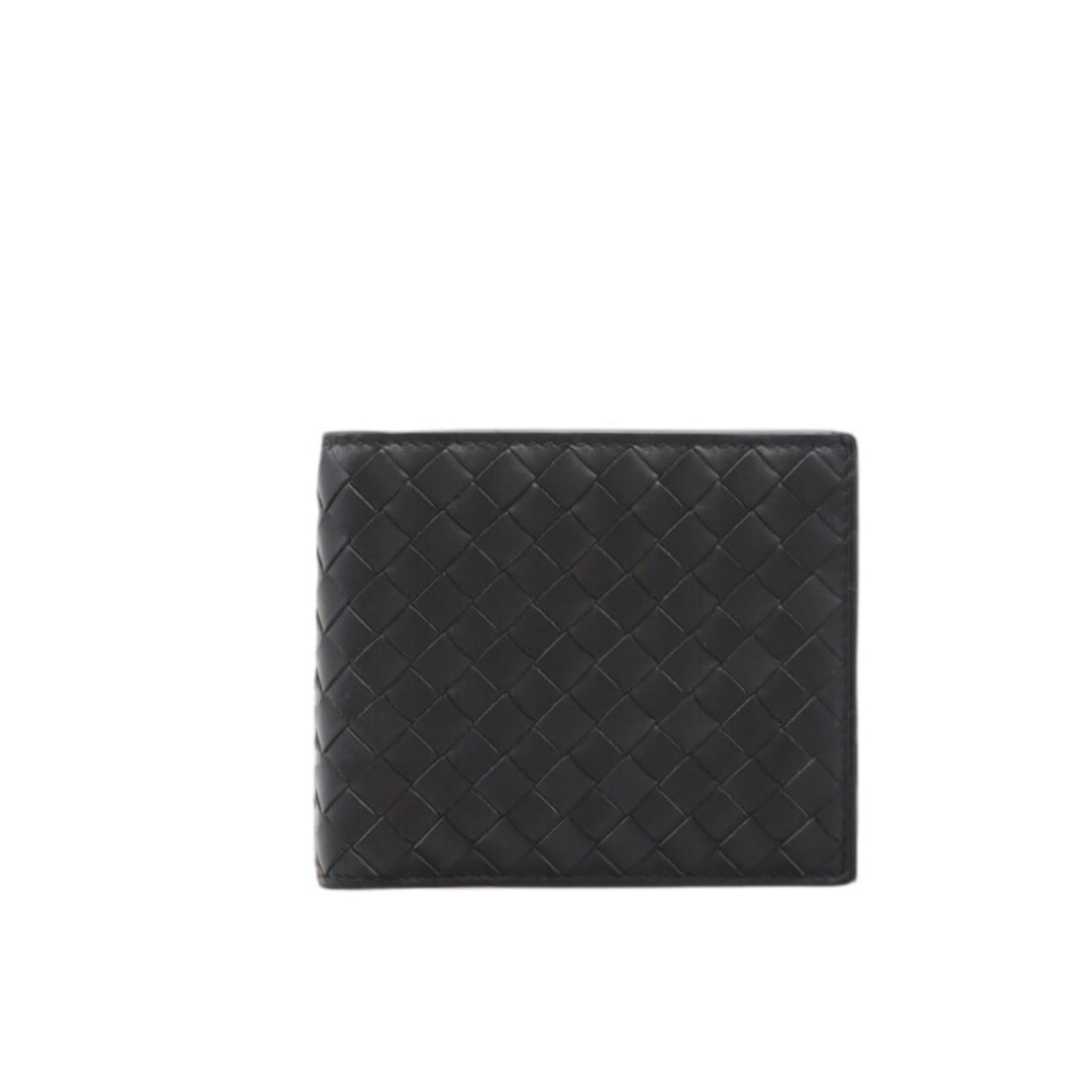 Bottega Veneta Bi-Fold Leather Wallet: Bottega Veneta Bi-Fold Leather Wallet A sleek and sophisticated Bottega Veneta bi-fold leather wallet, crafted from high-quality gray leather with a classic design that exudes timeless elegance. With