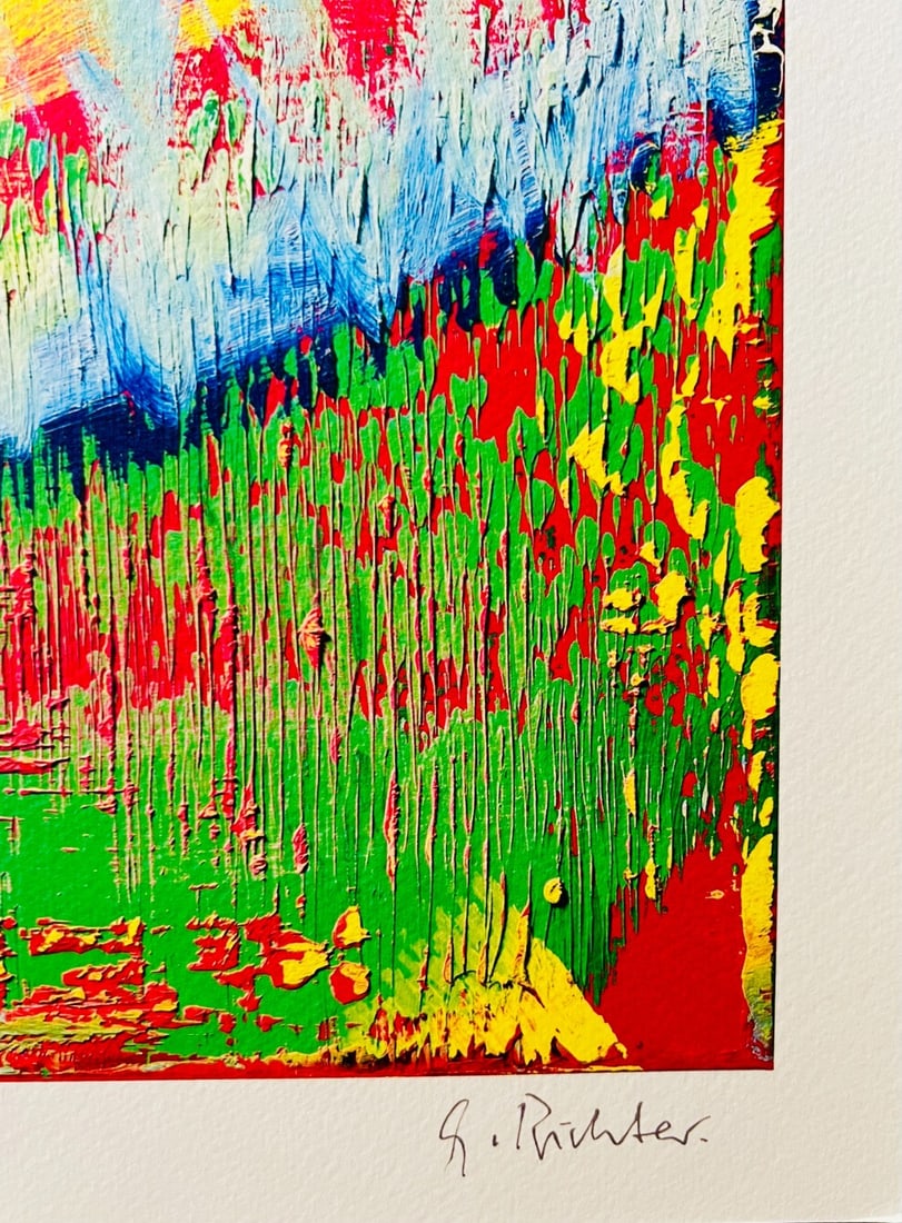 Lithograph Gerhard Richter - 8