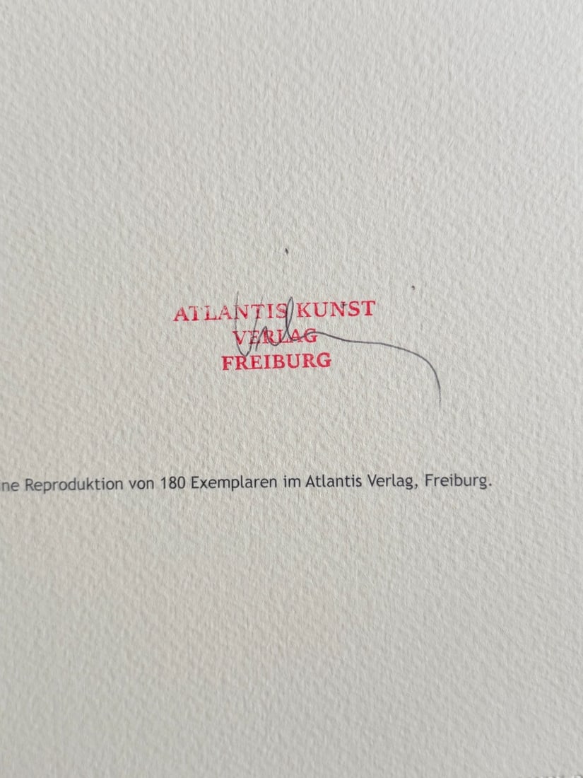 Marc Chagall Lithograph # (Numbered) - 10