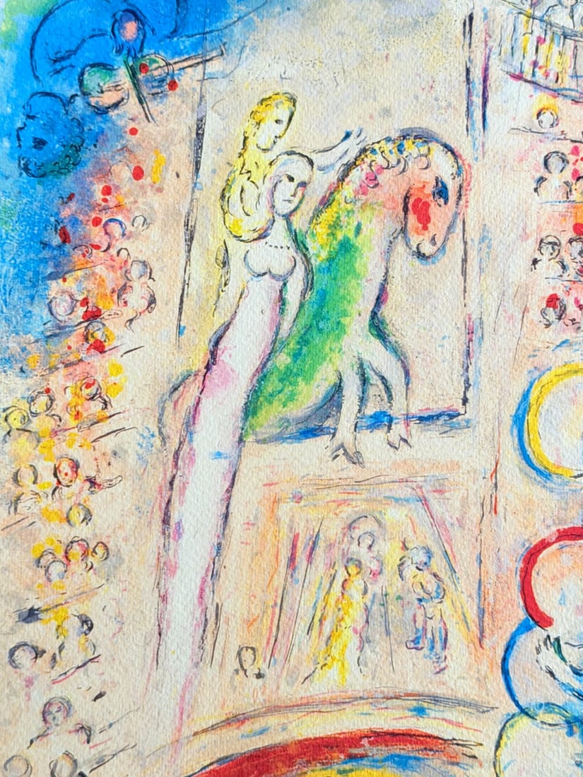 Marc Chagall Lithograph # (Numbered) - 3