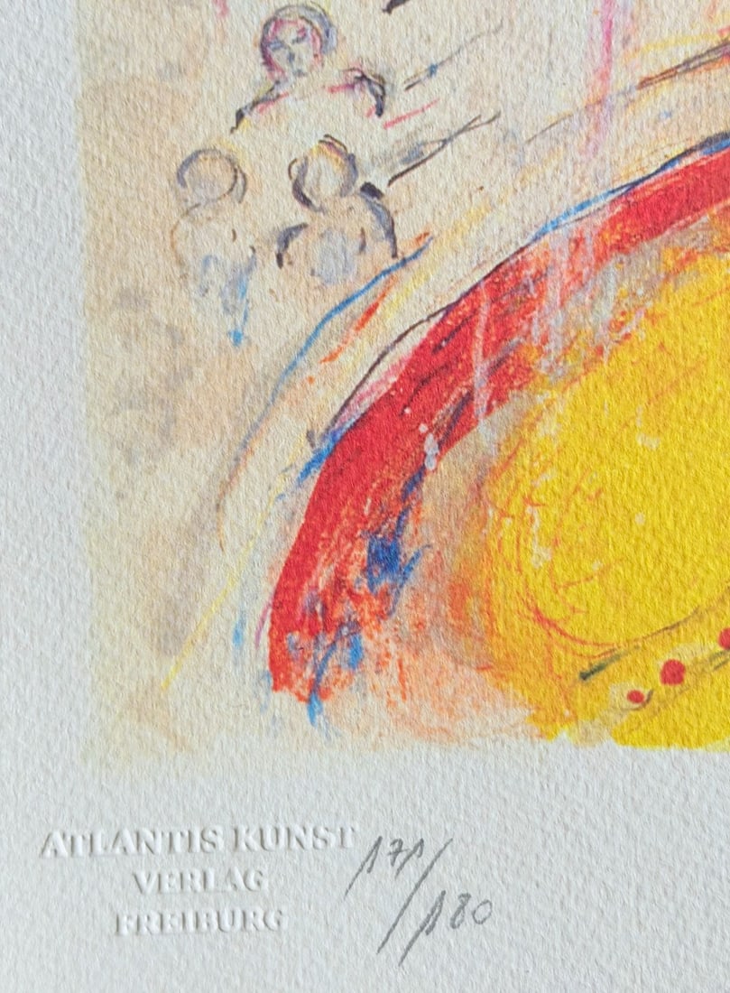 Marc Chagall Lithograph # (Numbered) - 5