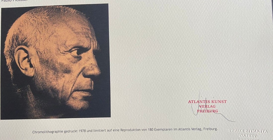 Lithograph Pablo Picasso - 12