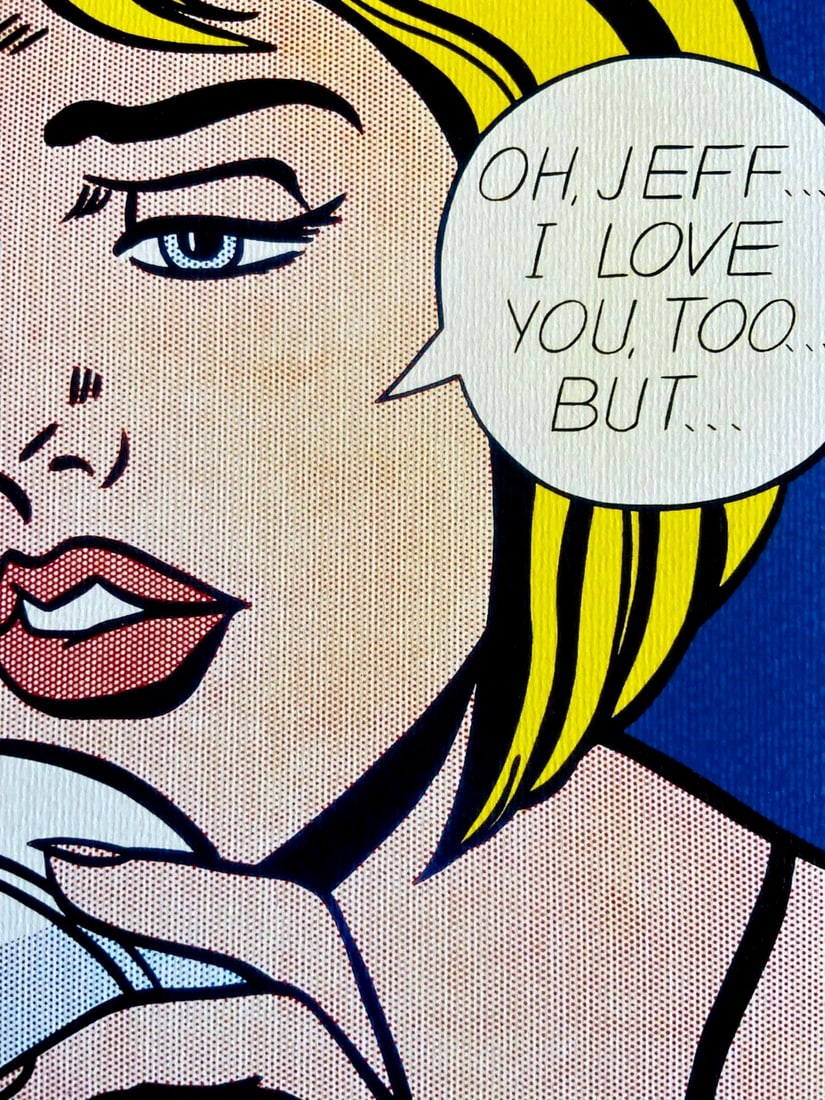 limited Roy Lichtenstein Lithograph numbered - 4