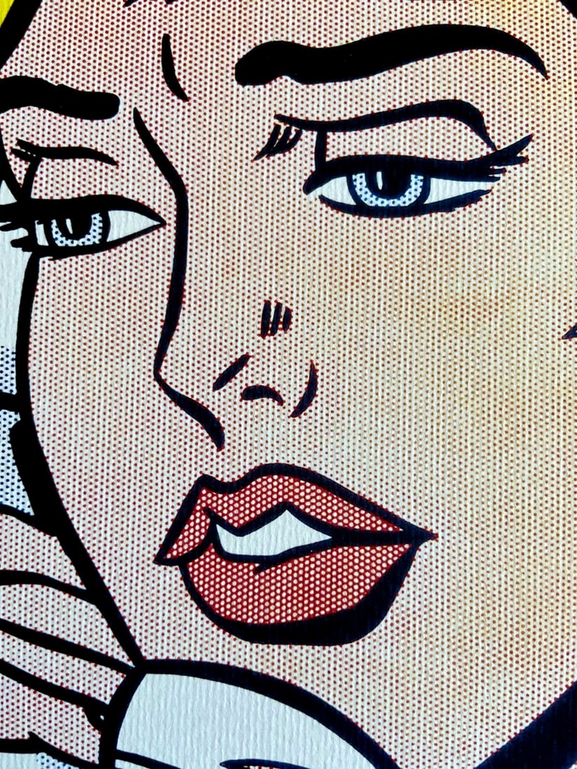 limited Roy Lichtenstein Lithograph numbered - 5