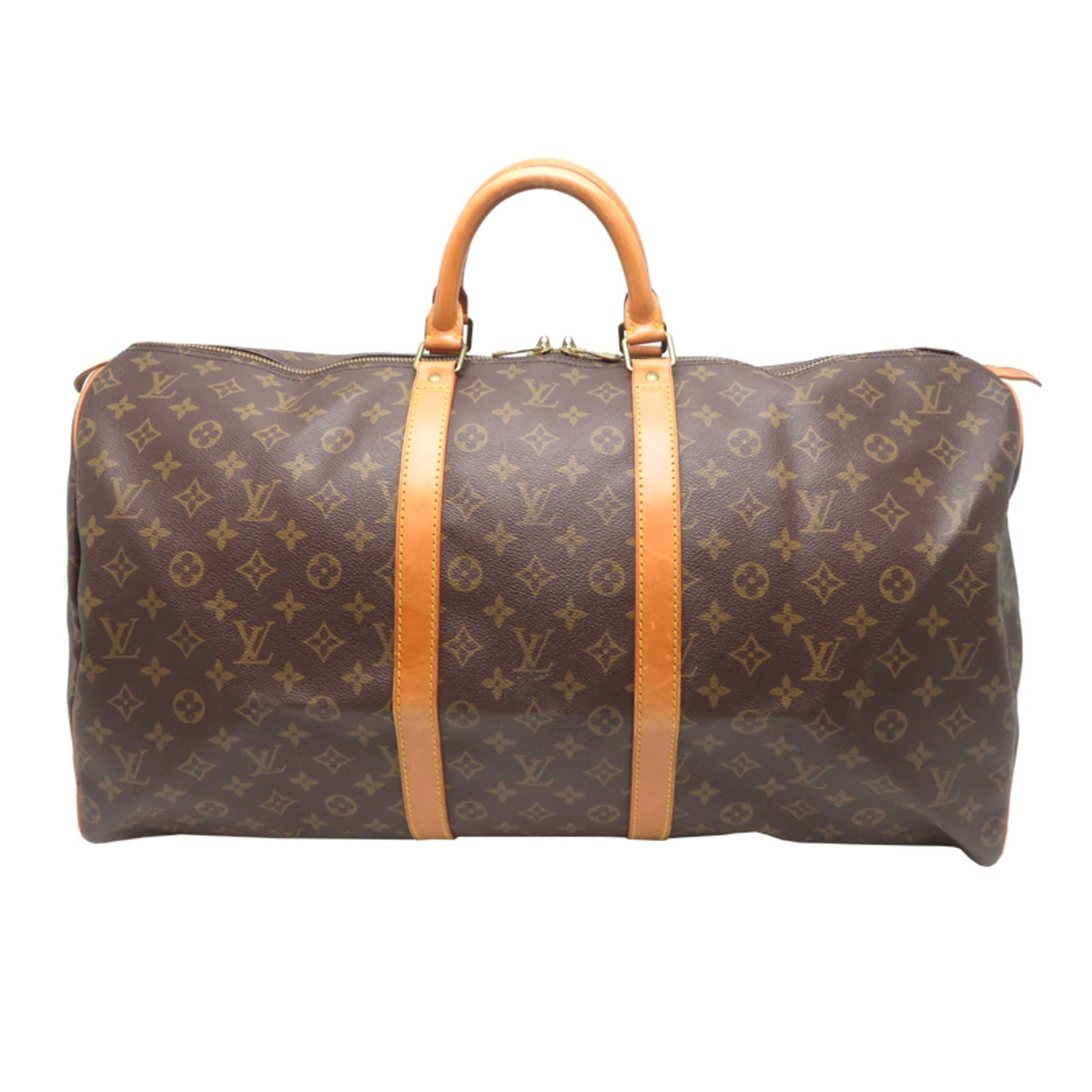 Louis Vuitton Boston Bag with Monogram: Louis Vuitton Boston Bag with Monogram A timeless piece of luxury, the Louis Vuitton Boston Bag with Monogram is a stylish and iconic accessory that exudes sophistication. With its classic brown
