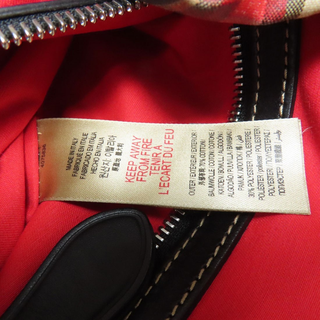 Burberry Graffiti Nylon Daypack Backpack - 8