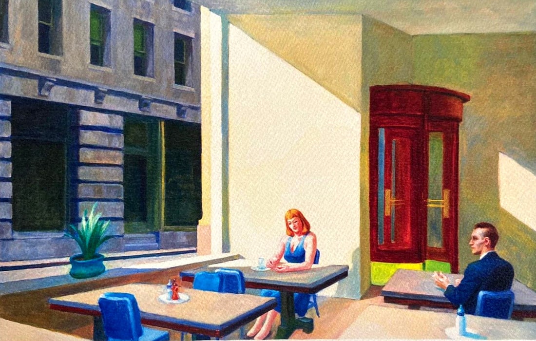 Limited Edward Hopper Lithograph Numbered - 2