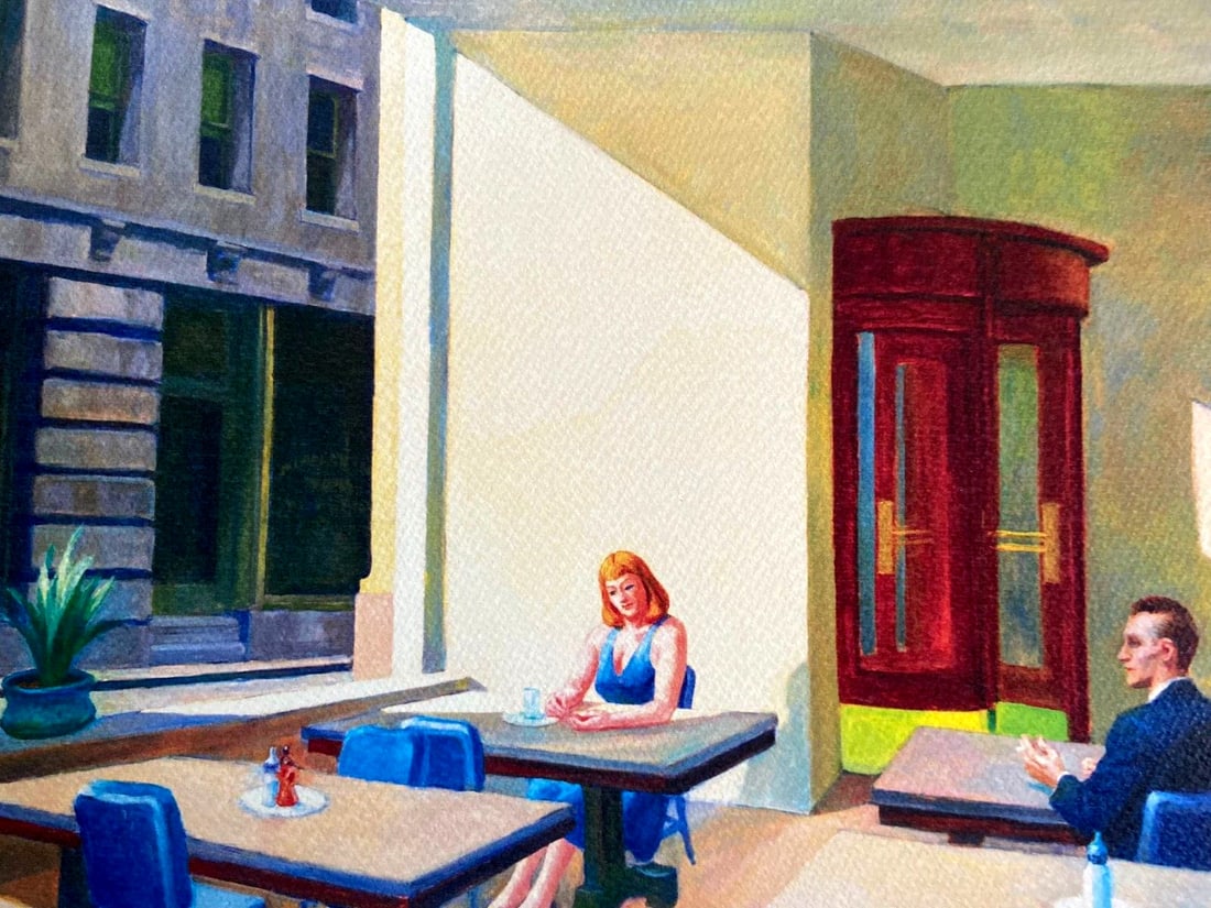 Limited Edward Hopper Lithograph Numbered - 3
