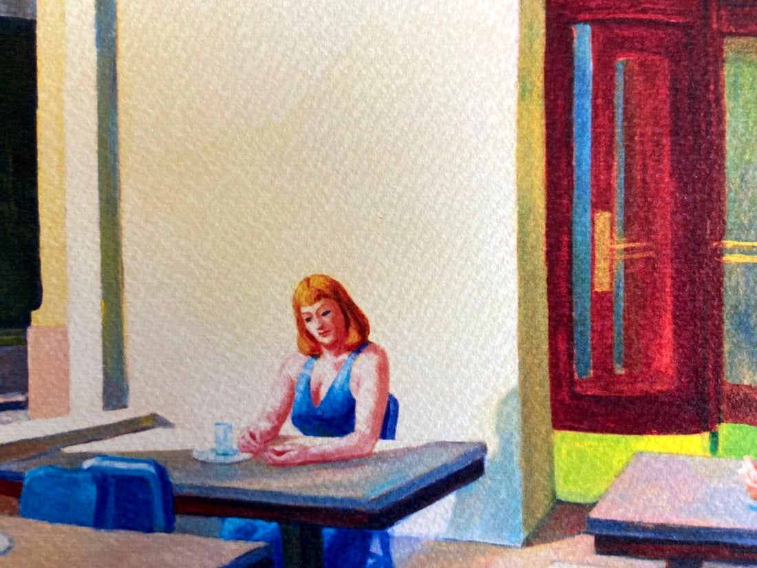 Limited Edward Hopper Lithograph Numbered - 4