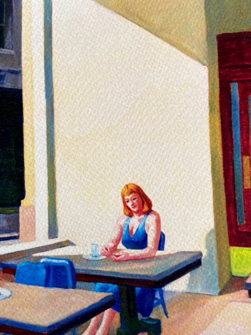Limited Edward Hopper Lithograph Numbered - 5