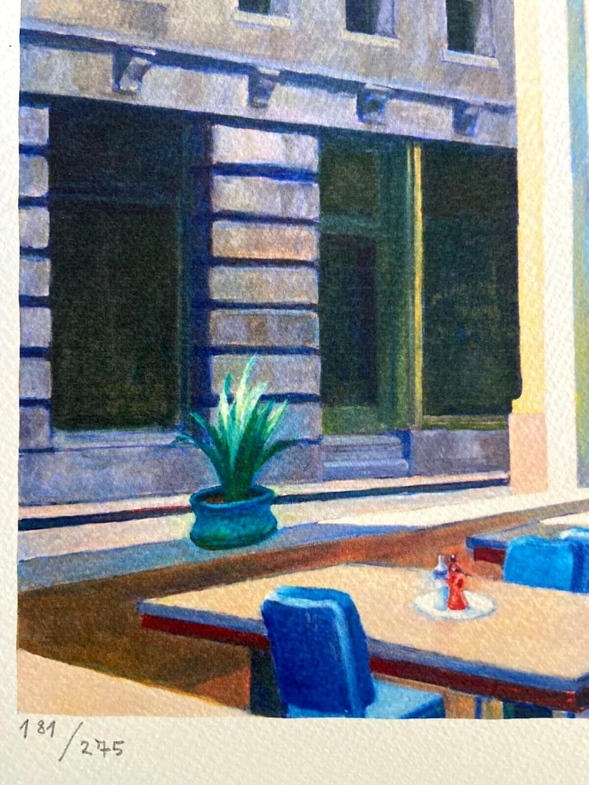 Limited Edward Hopper Lithograph Numbered - 6