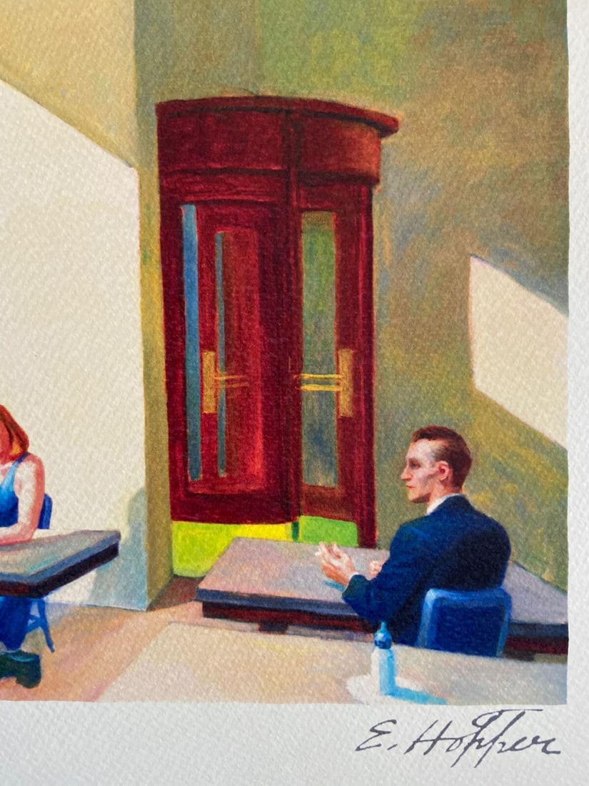 Limited Edward Hopper Lithograph Numbered - 7