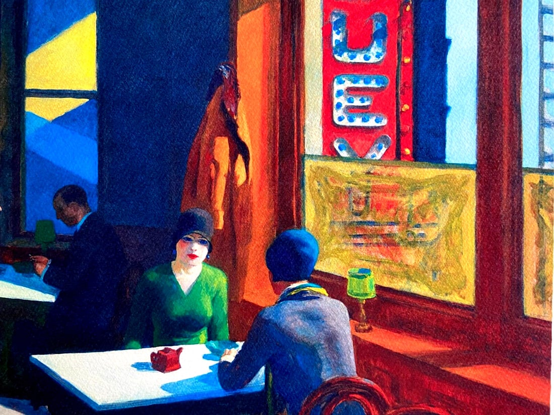 Numbered Edward Hopper Lithograph - 3