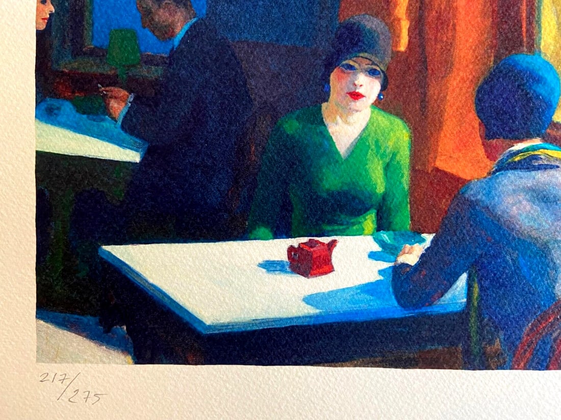 Numbered Edward Hopper Lithograph - 5