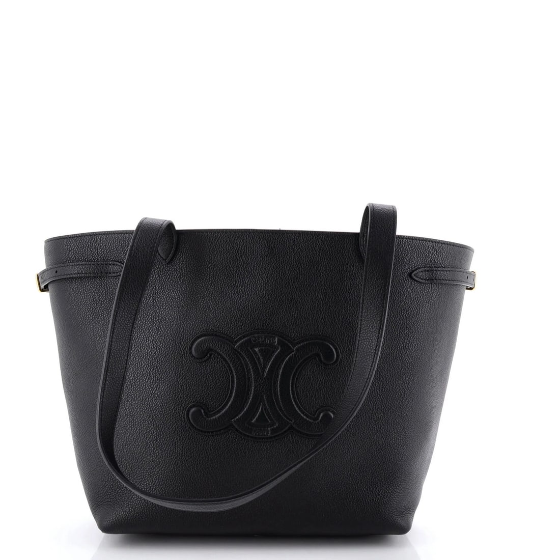 Celine Anais Small Leather Tote Cabas: Celine Anais Small Leather Tote Cabas The Celine Anais Small Leather Tote Cabas is a chic and sophisticated accessory that exudes timeless elegance. With its sleek black leather exterior, suede-lined