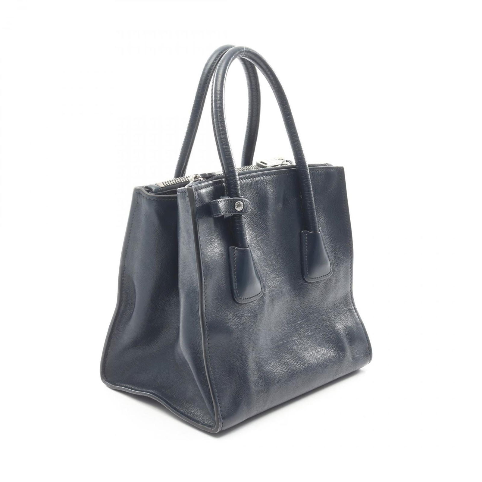 Prada Leather Tote Bag - 2